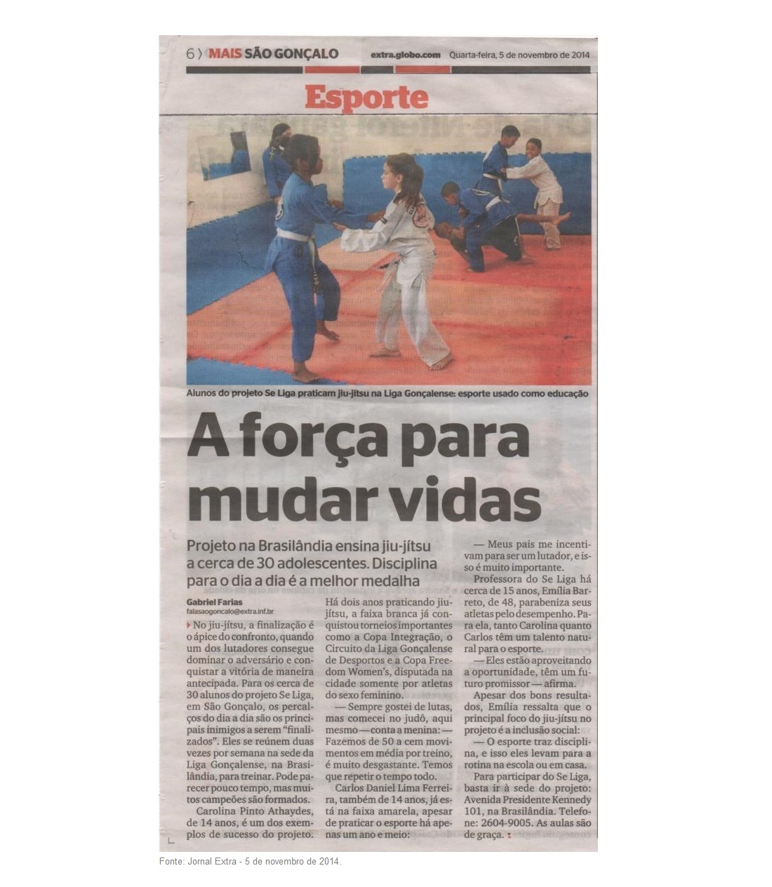 Matéria de jornal 3